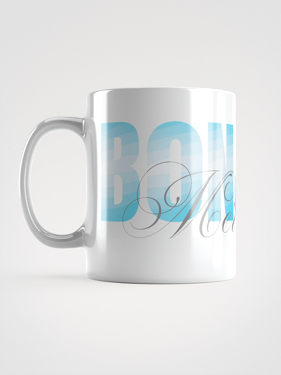 Mug Blanc Bonjour Mer Calme - Cadeau Mug Message Positif product image (6)