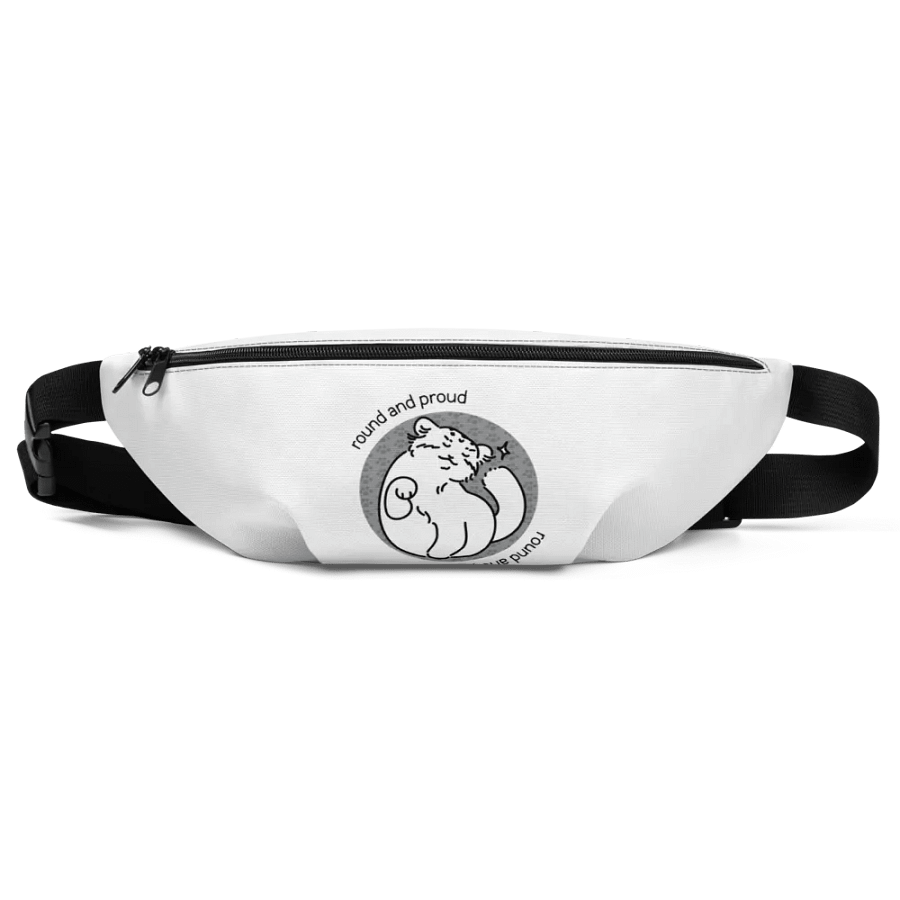 Round and Proud Manul Unlabeled Version - Fanny Pack product image (1)