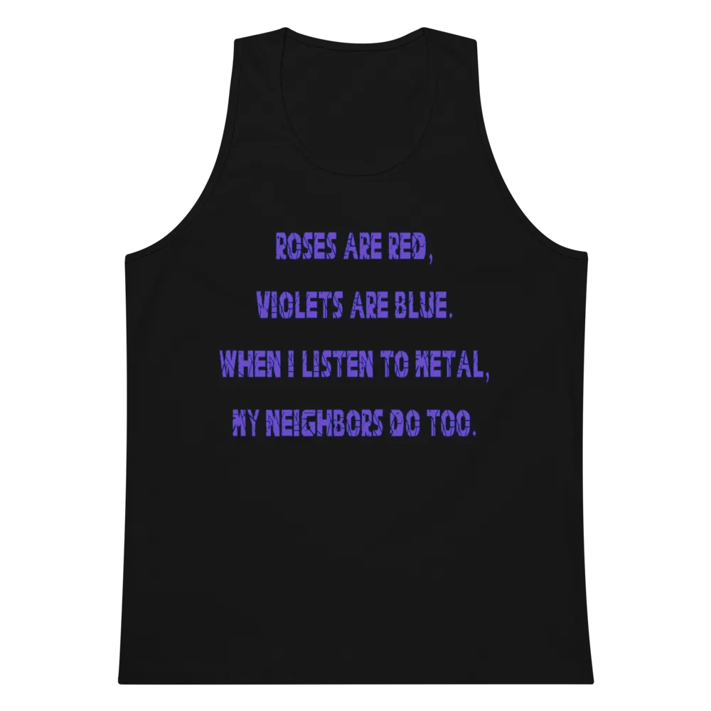 Roses Are Metal Tank Top product image (19)