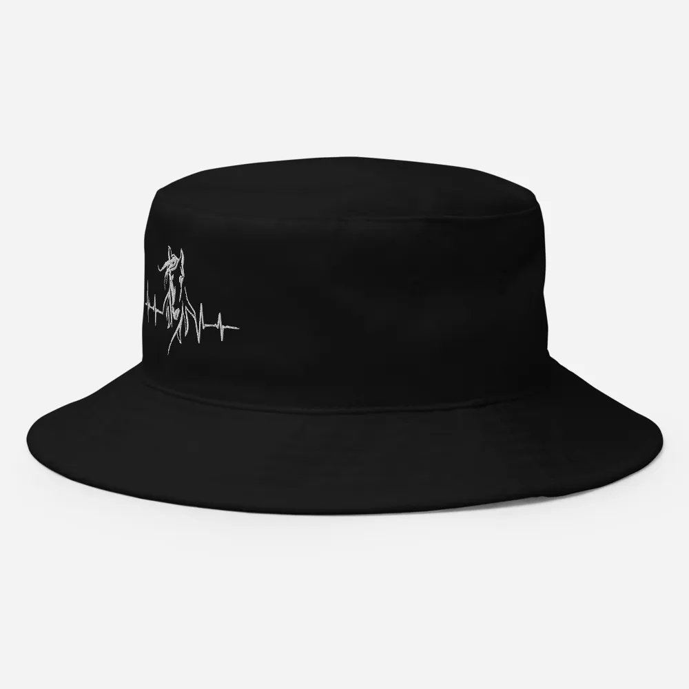 Horse Heartbeat Bucket Hat product image (11)