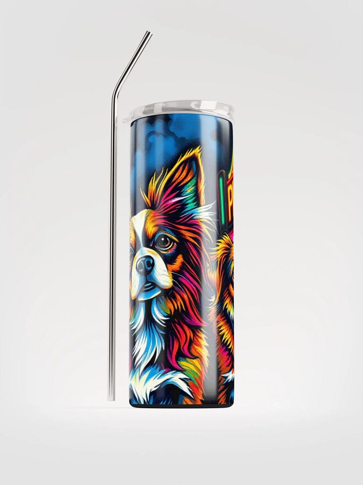 Neon Dogs Stainless Steel Tumbler product image (1)