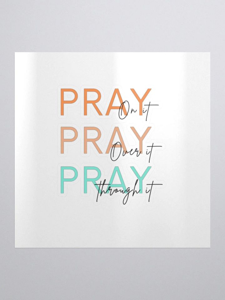 Pray Sticker product image (1)