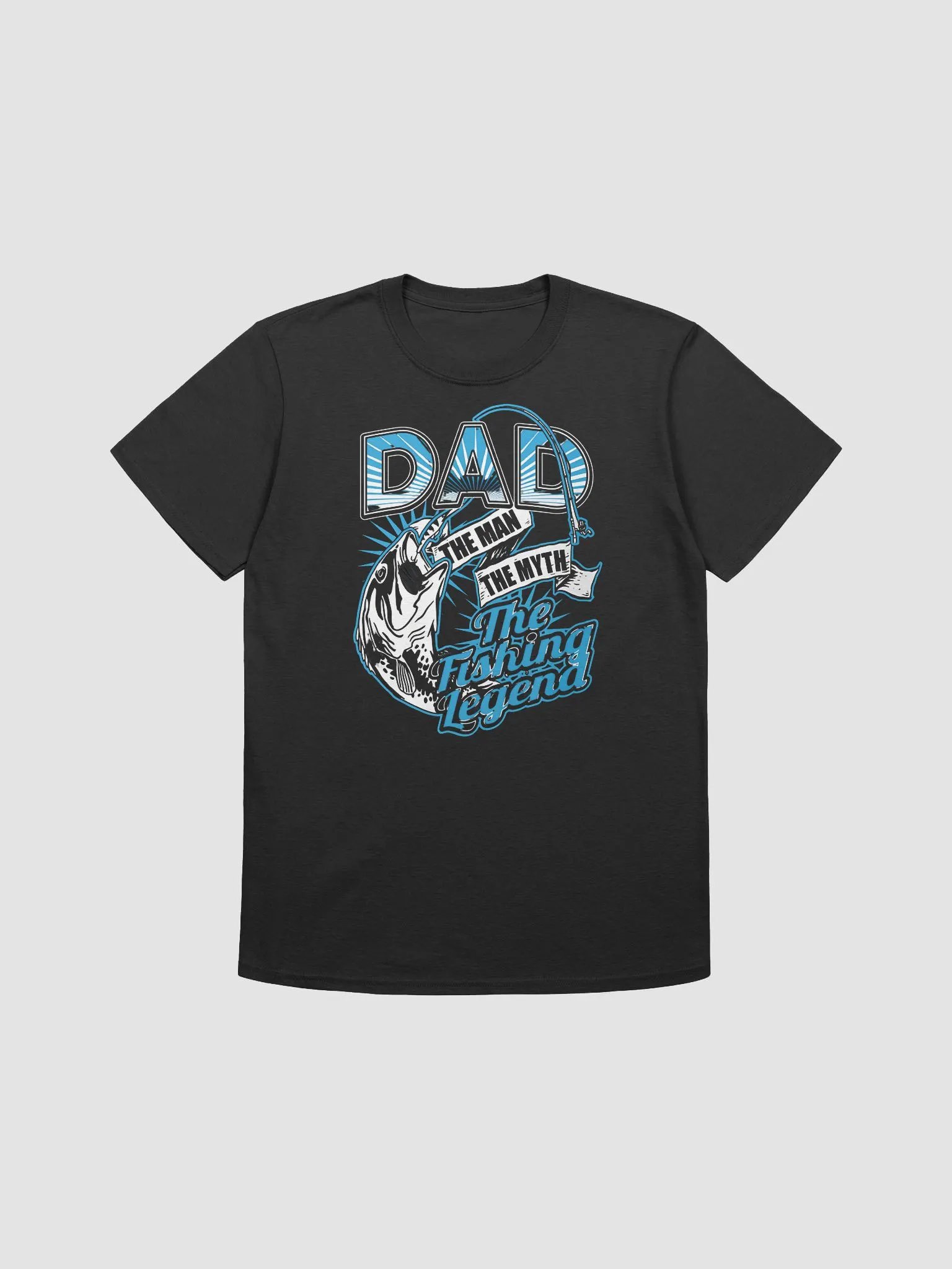 Dad Man Myth Fishing Legend - Unisex T-shirt | Gildan 64000 product image (1)
