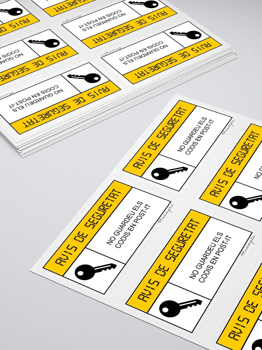 Avís de seguretat - Adhesius product image (4)