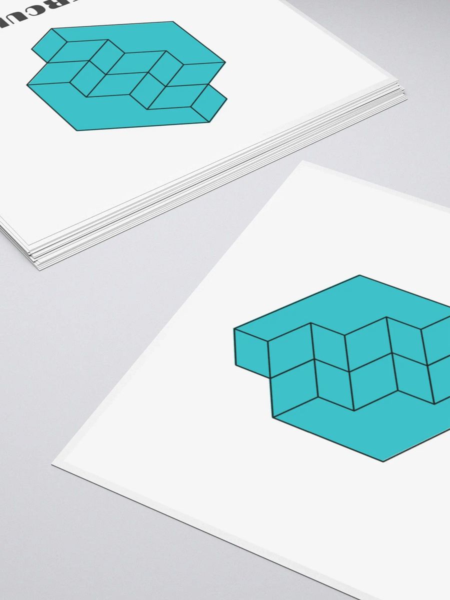 Counterculture 3D Illusion Sticker Set product image (11)
