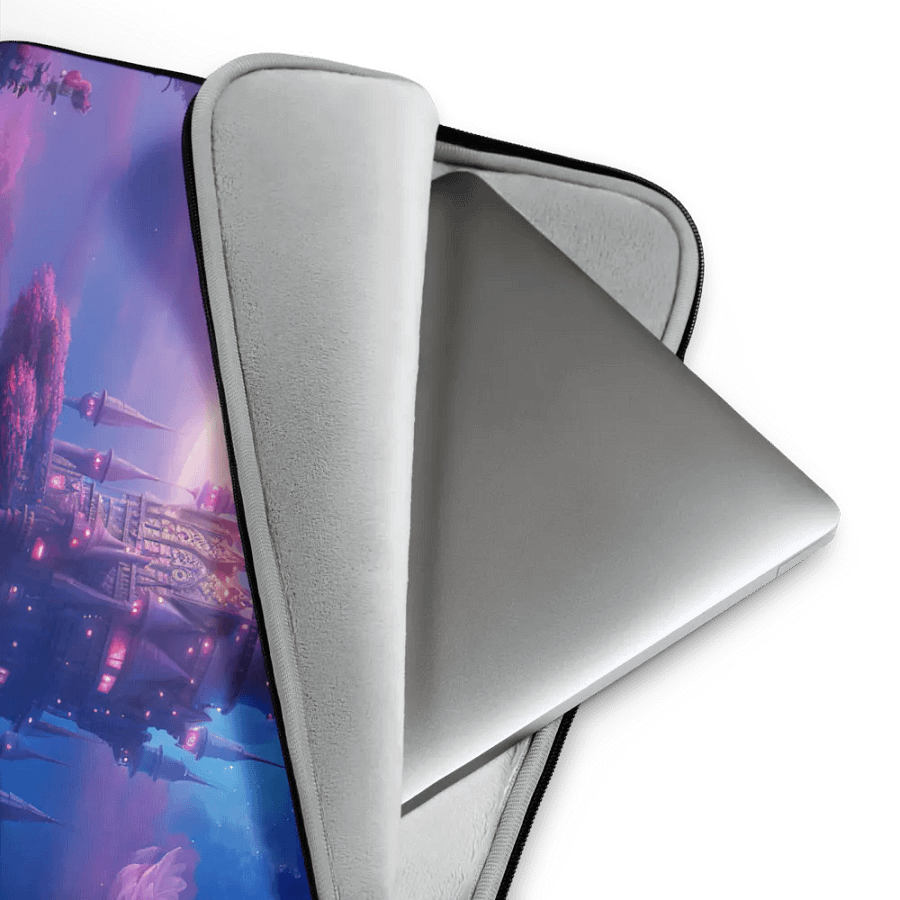 Moonlit Castle Dreams Laptop Case product image (3)