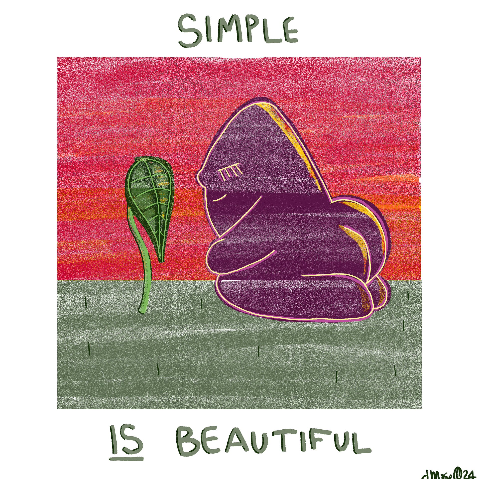 Simple IS Beautiful Print product image (1)