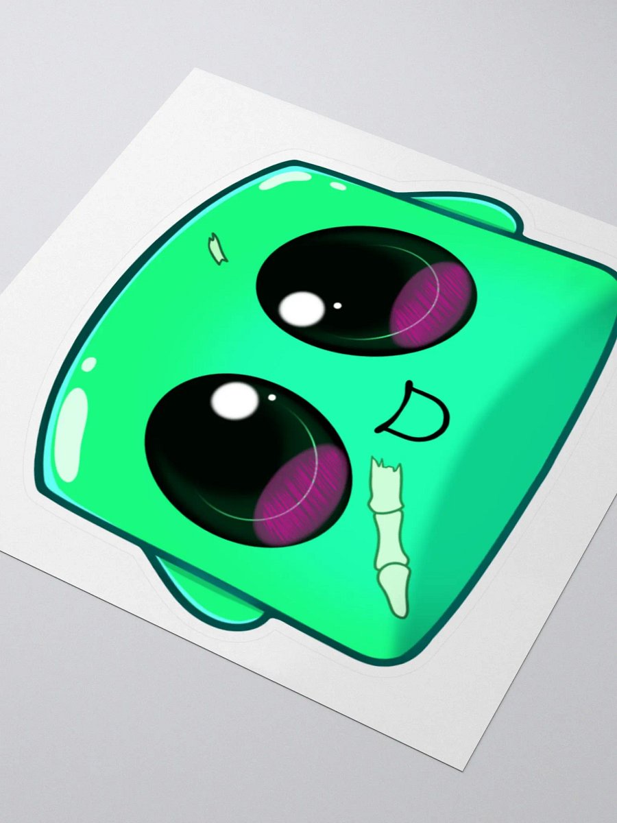 Cheerful Jello Square Stickers product image (7)