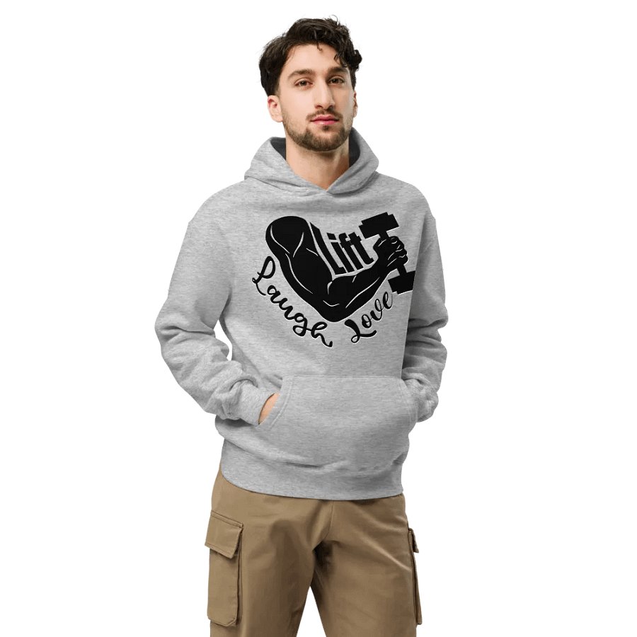 Lift Laugh Love Dark Mode Flex Pump Cover Hoodie product image (7)