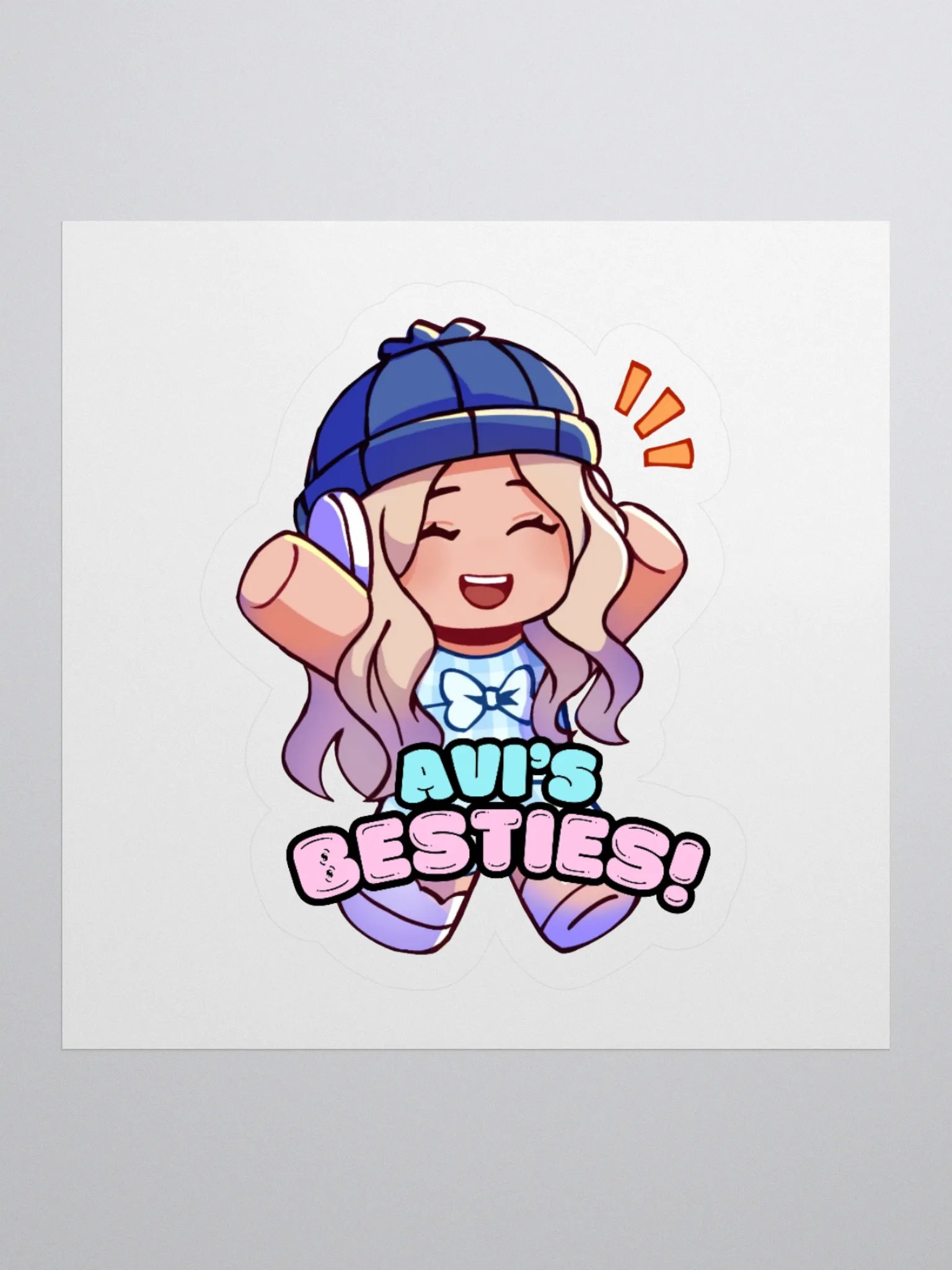 Avi's Besties! Sticker product image (2)