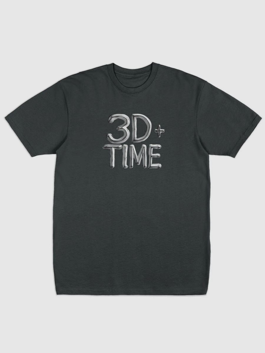 3D+time Heavy T-Shirt: Durable Style that Transcends Time product image (4)