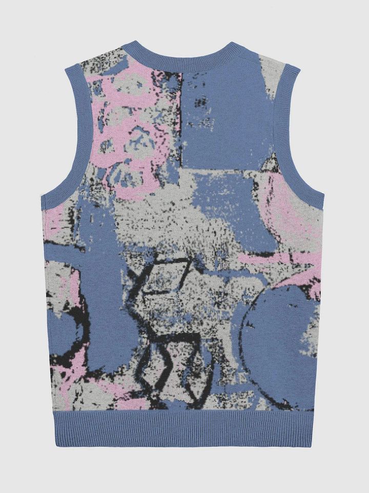 original art on knitted vest product image (6)