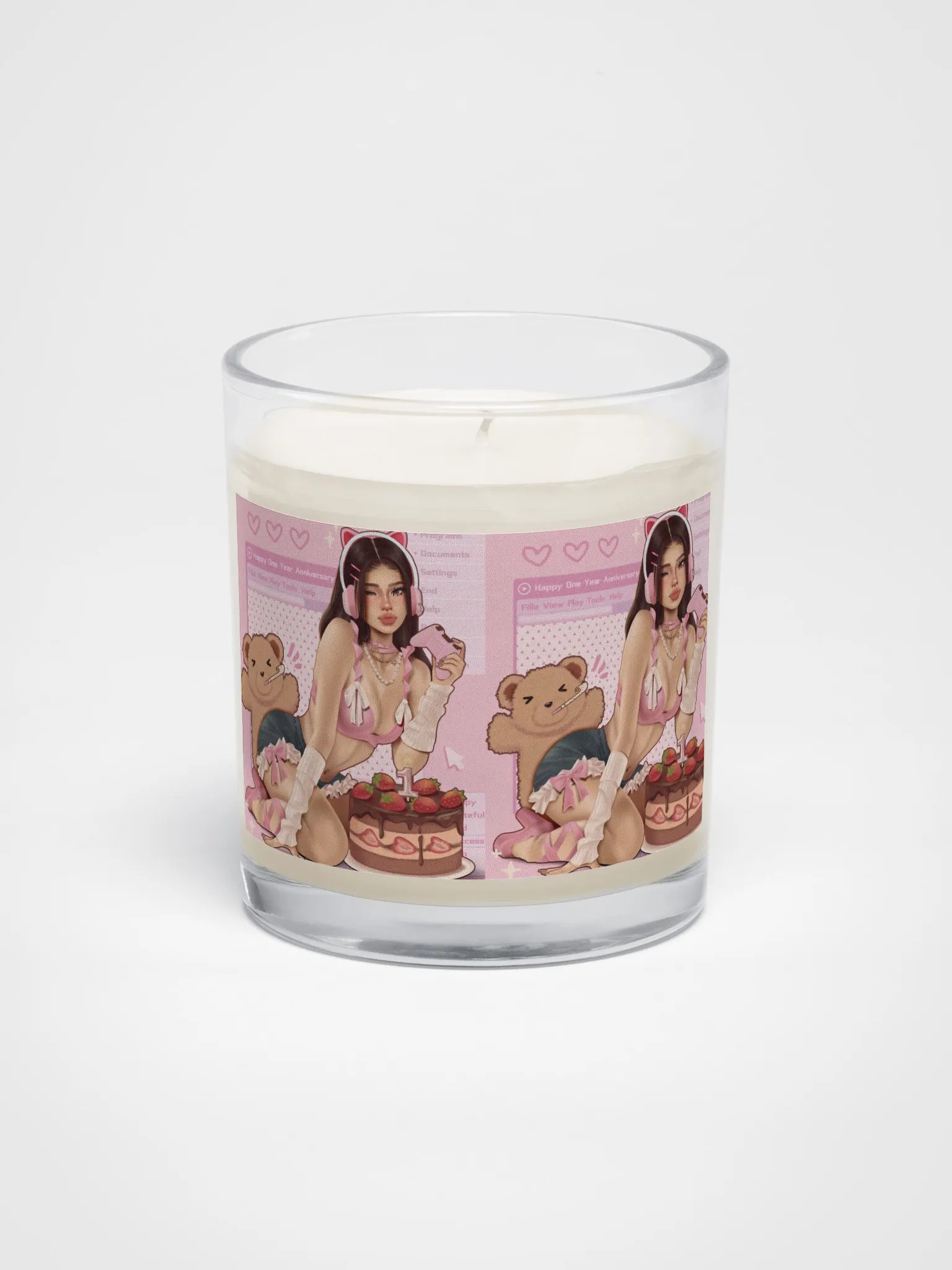 One year anniversary Soy Wax Candle <3 product image (1)