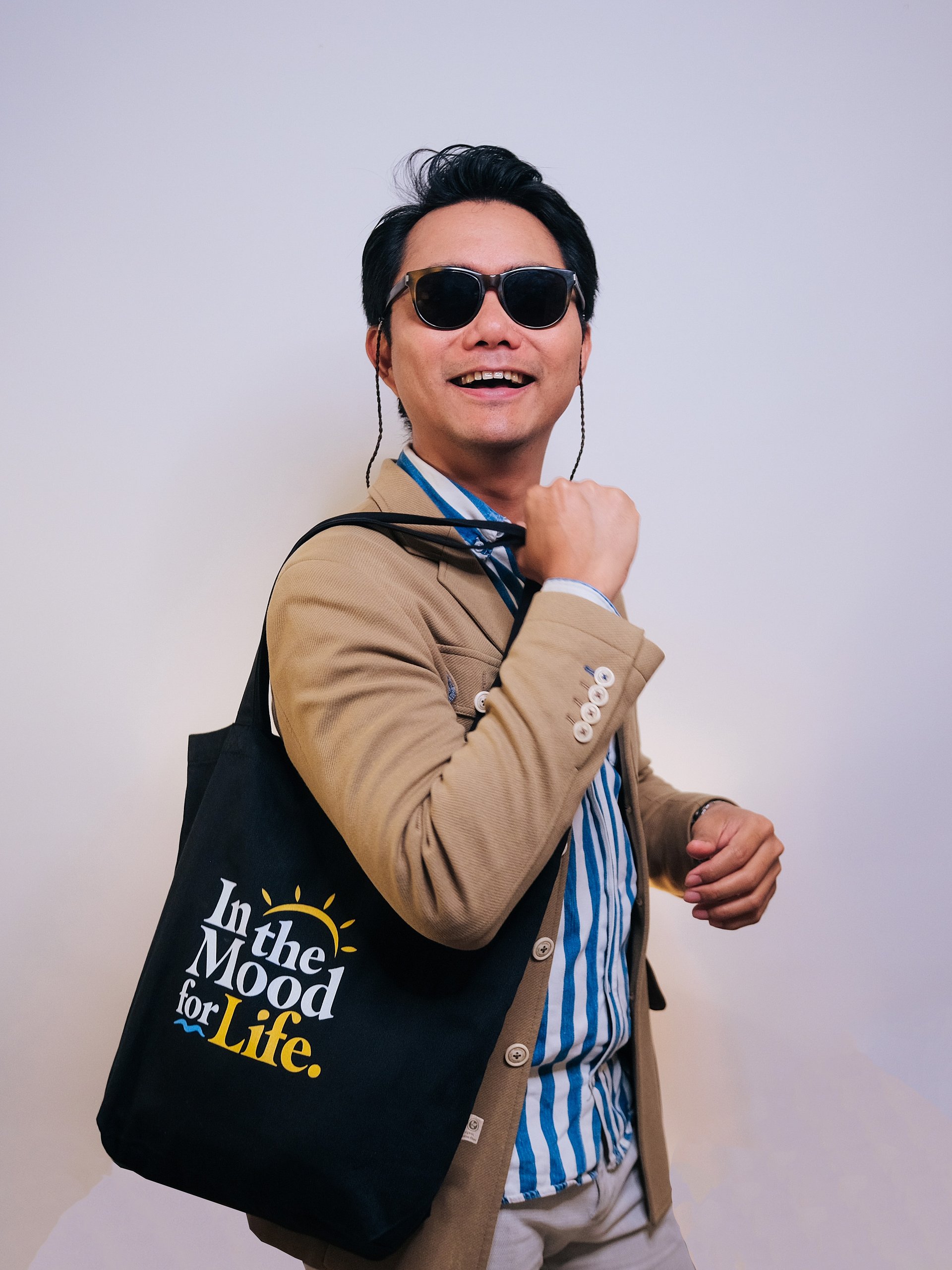 Black 100% Organic Cotton Tote Bag | Summit Logo product image (1)
