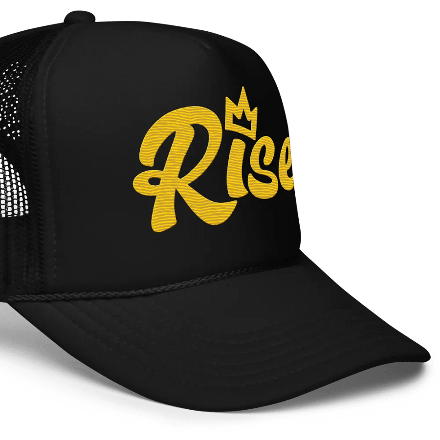 Rise Crowned Foam Trucker Hat product image (8)