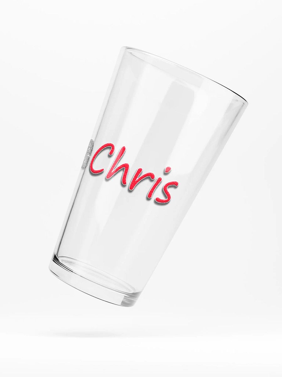 Pint Glass w/ PixleChris Logo product image (5)