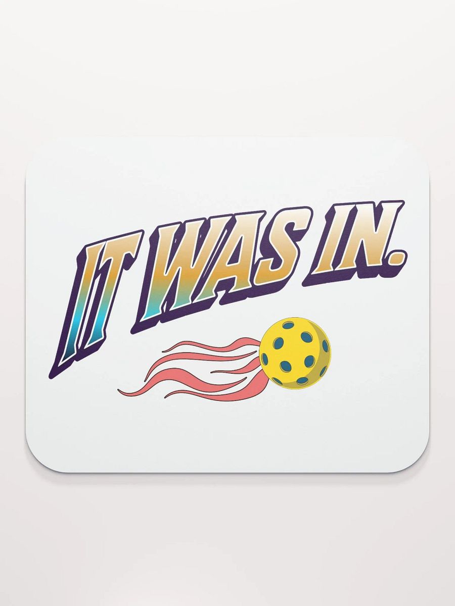 It Was In Pickleball Retro Movement Mouse Pad product image (4)
