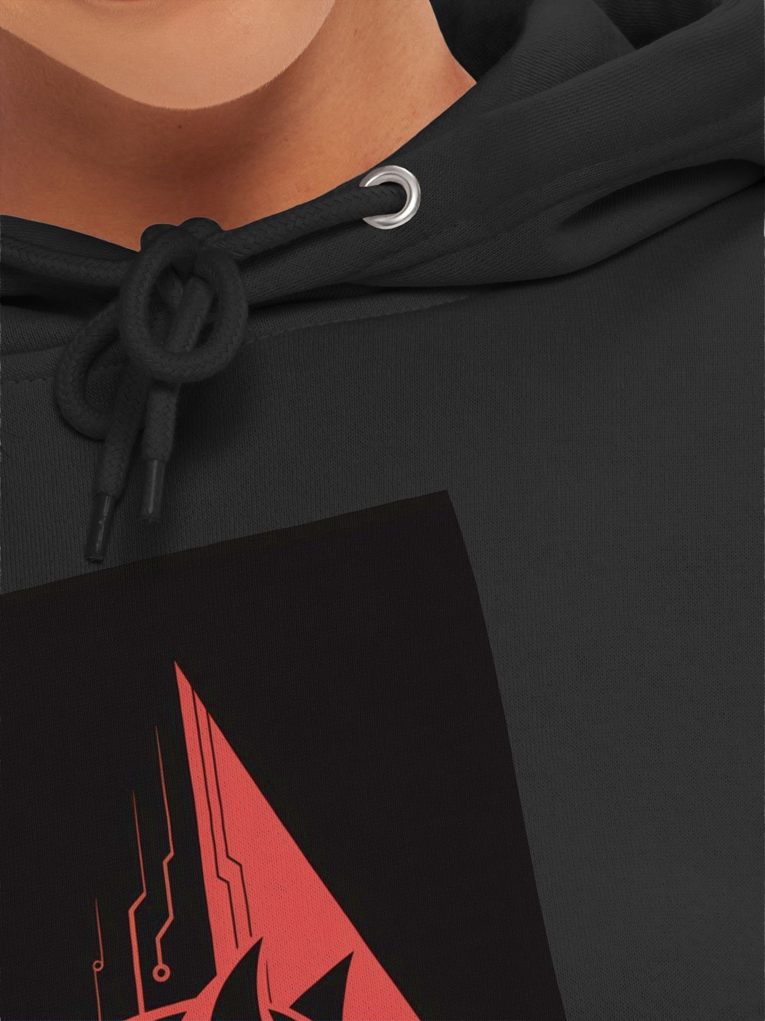 Futuristic Wolf Tech Premium Hoodie product image (7)