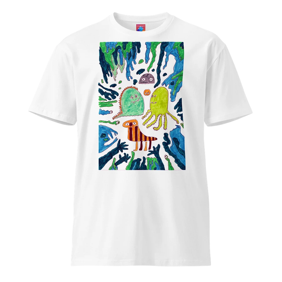 Abstract Doodle Monsters Unisex T Shirt product image (11)