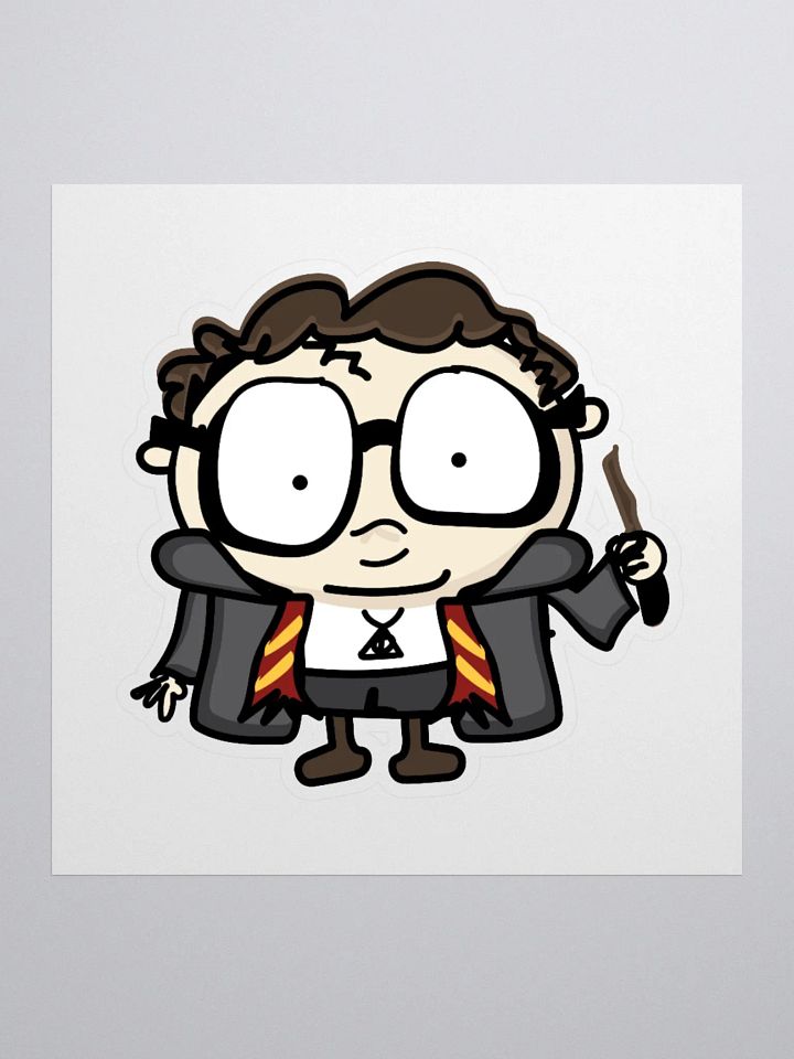Harry The Wizard Sticker product image (3)