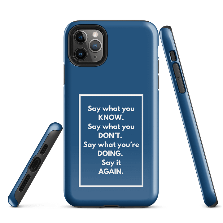 Crisis Comms Loop Phone Case – “Say It Again” Protocol Reminder product image (3)