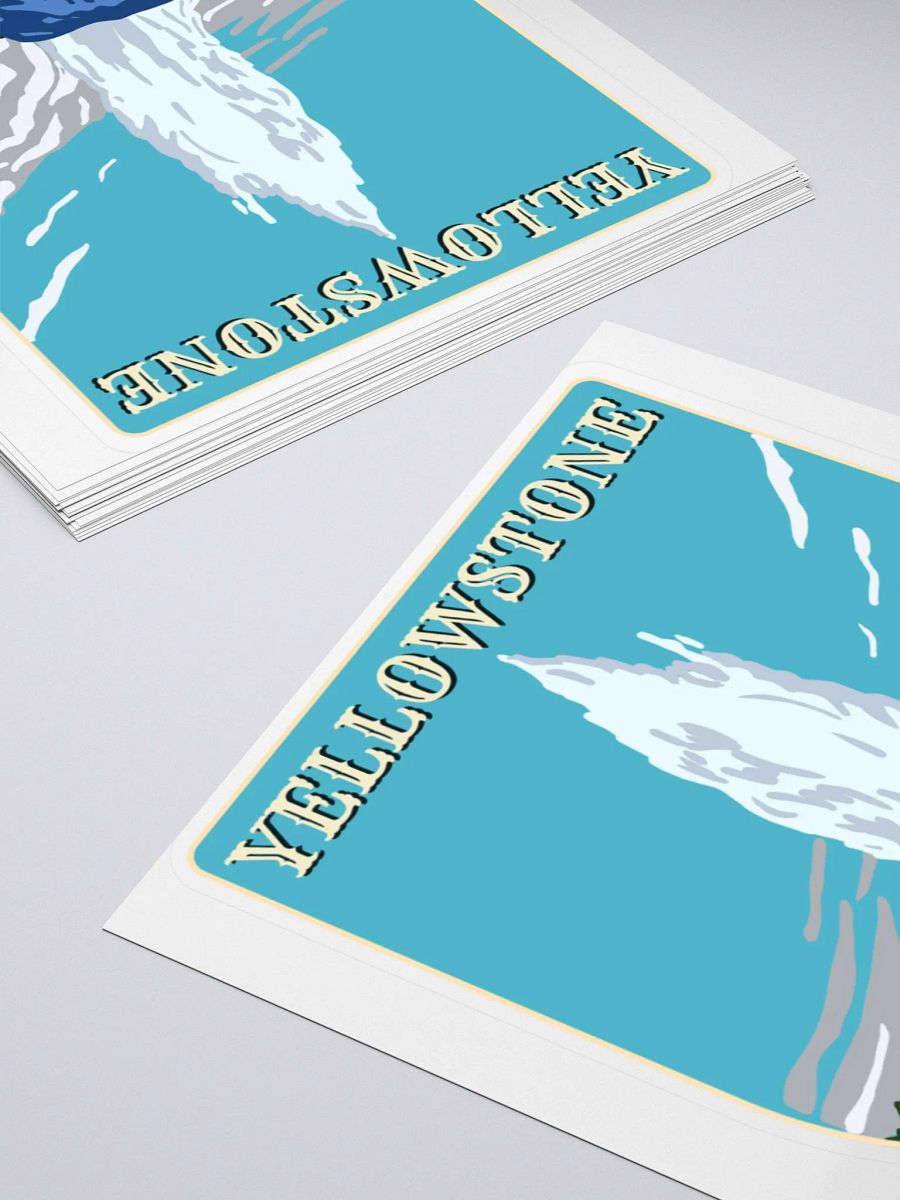 Yellowstone National Park Sticker product image (4)