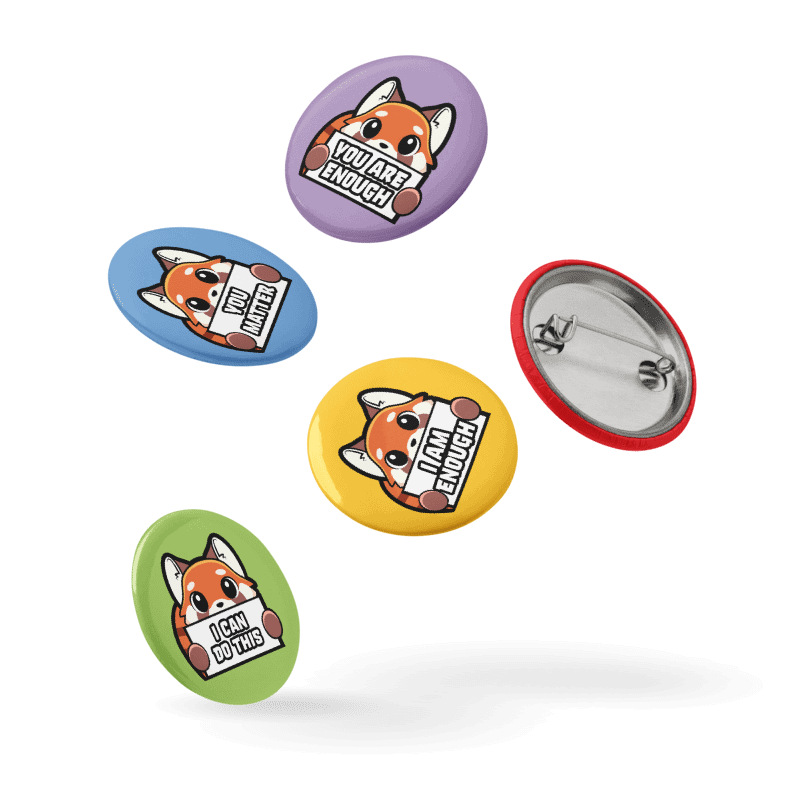 Badge Set 1 - Motivational product image (2)