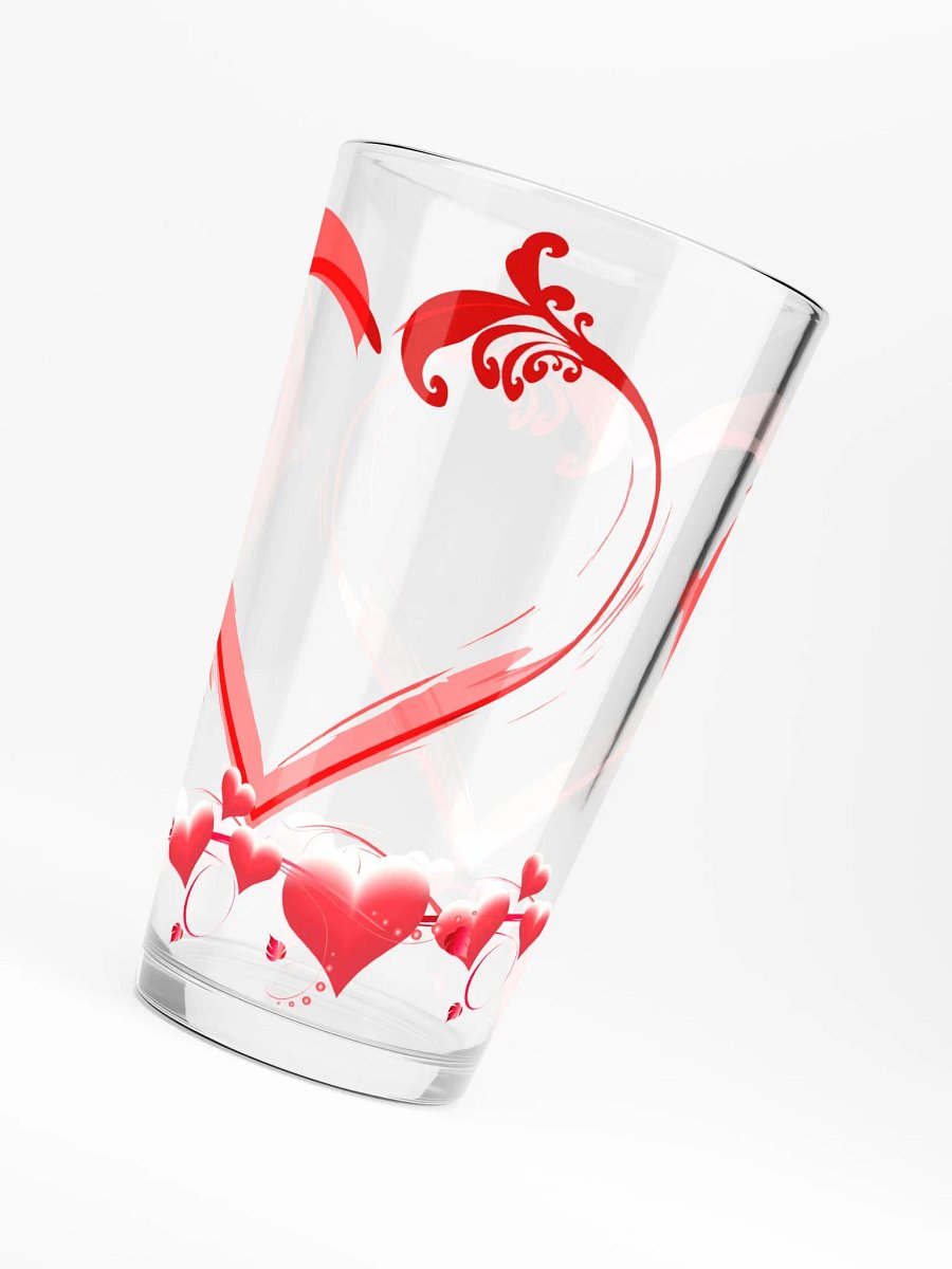 All Hearts Pint Glass product image (2)