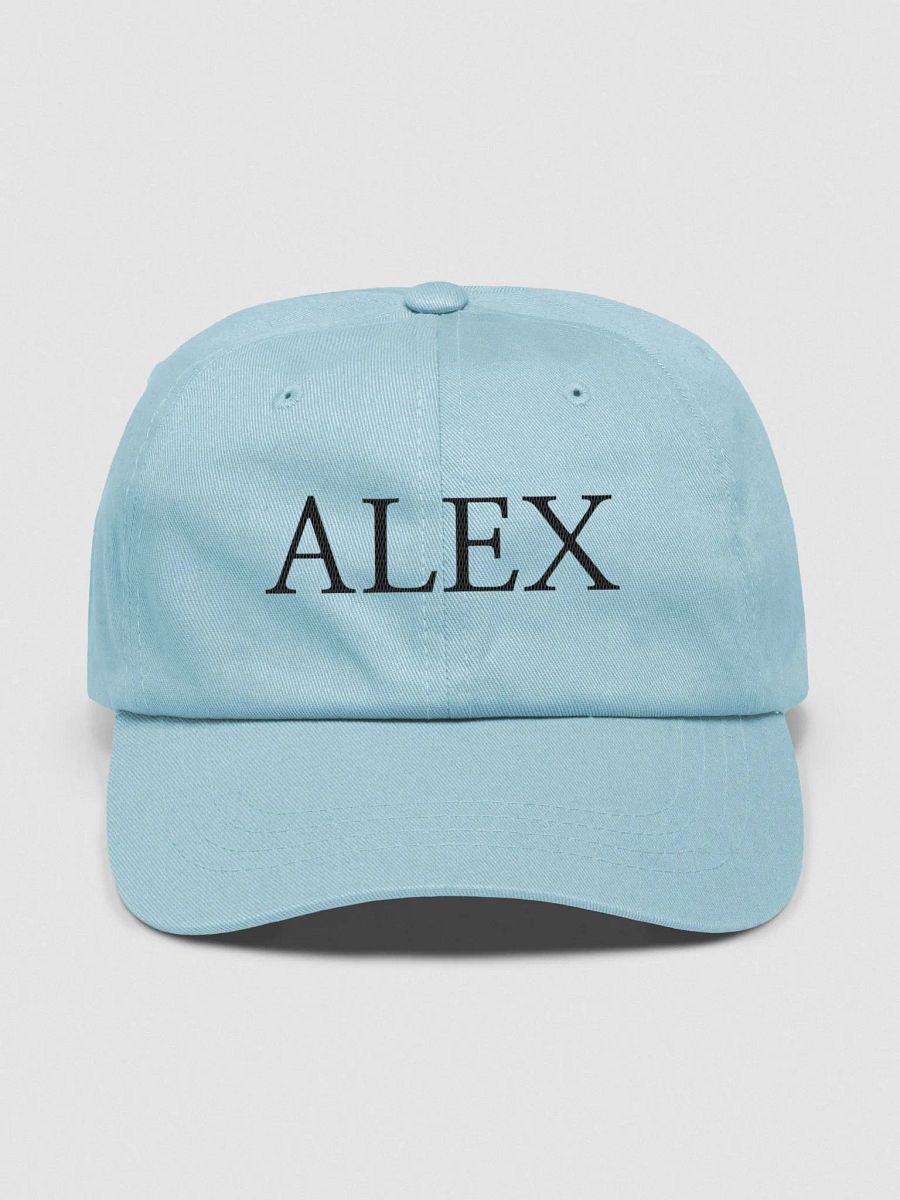 Alex embroidered hat product image (1)