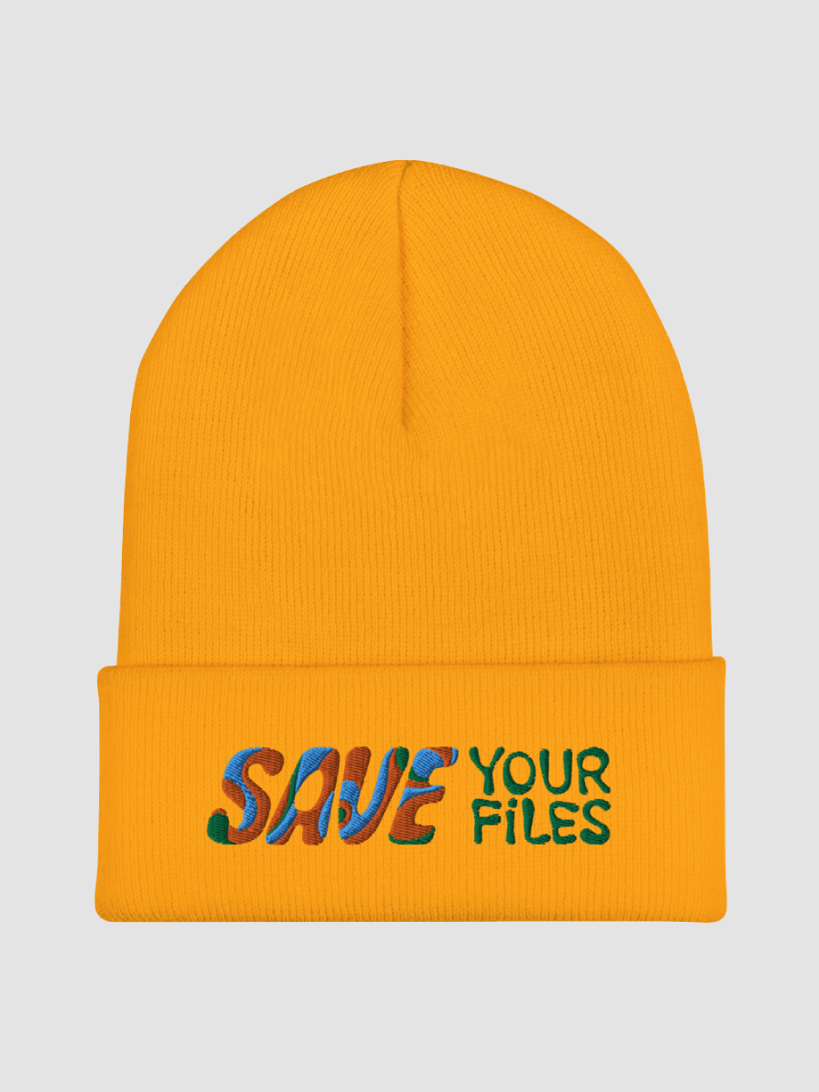 SAVE YOUR FILES - BEANIE product image (3)