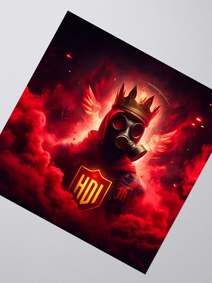HDI Red Smoke - Cut Stickers product image (2)