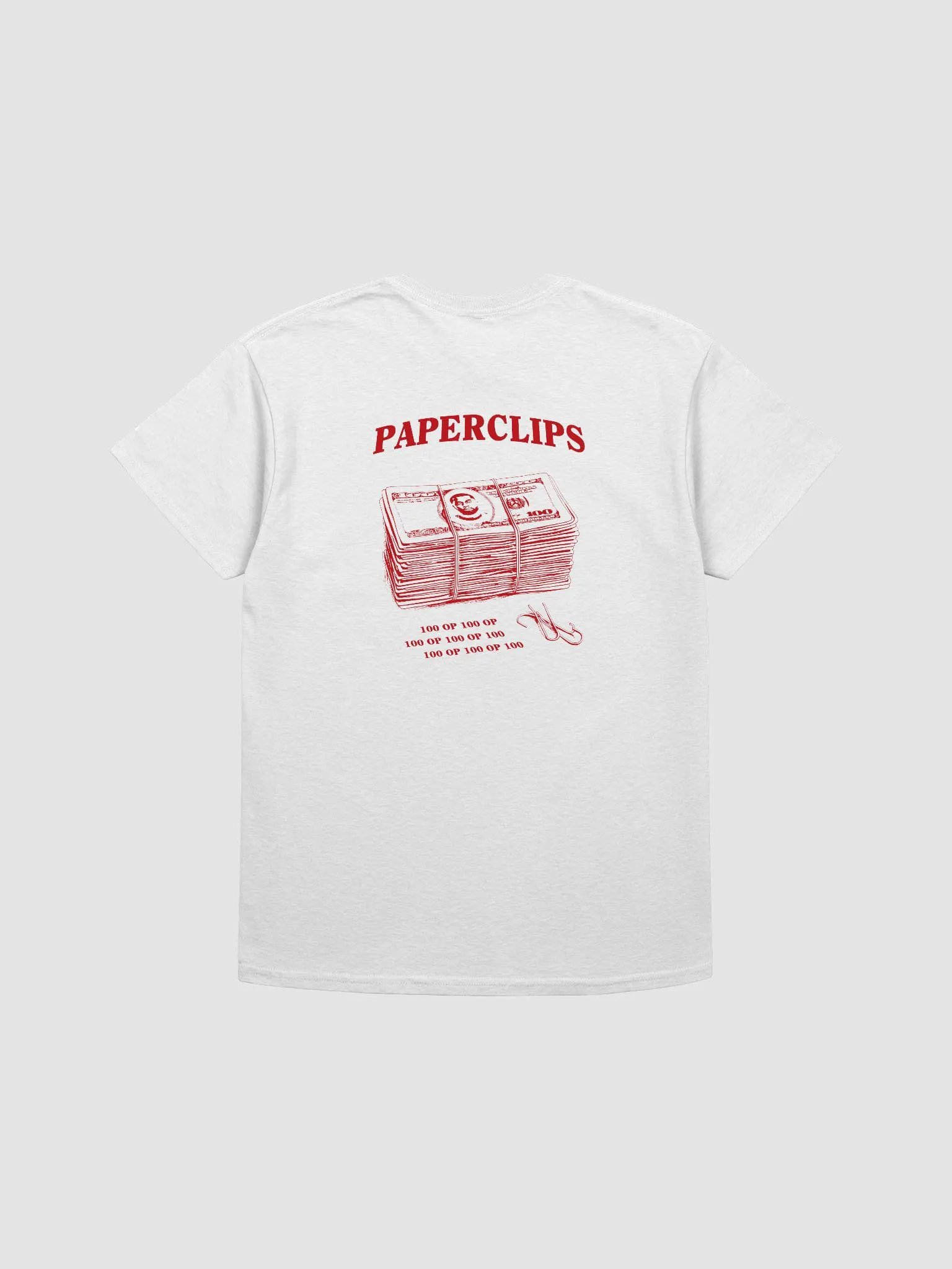 Paperclips achterkant - T-Shirt product image (1)