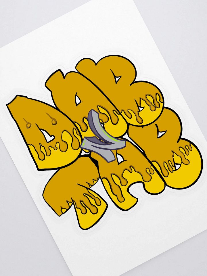 Dab N Tab Cut Sticker Sheet with Background product image (1)