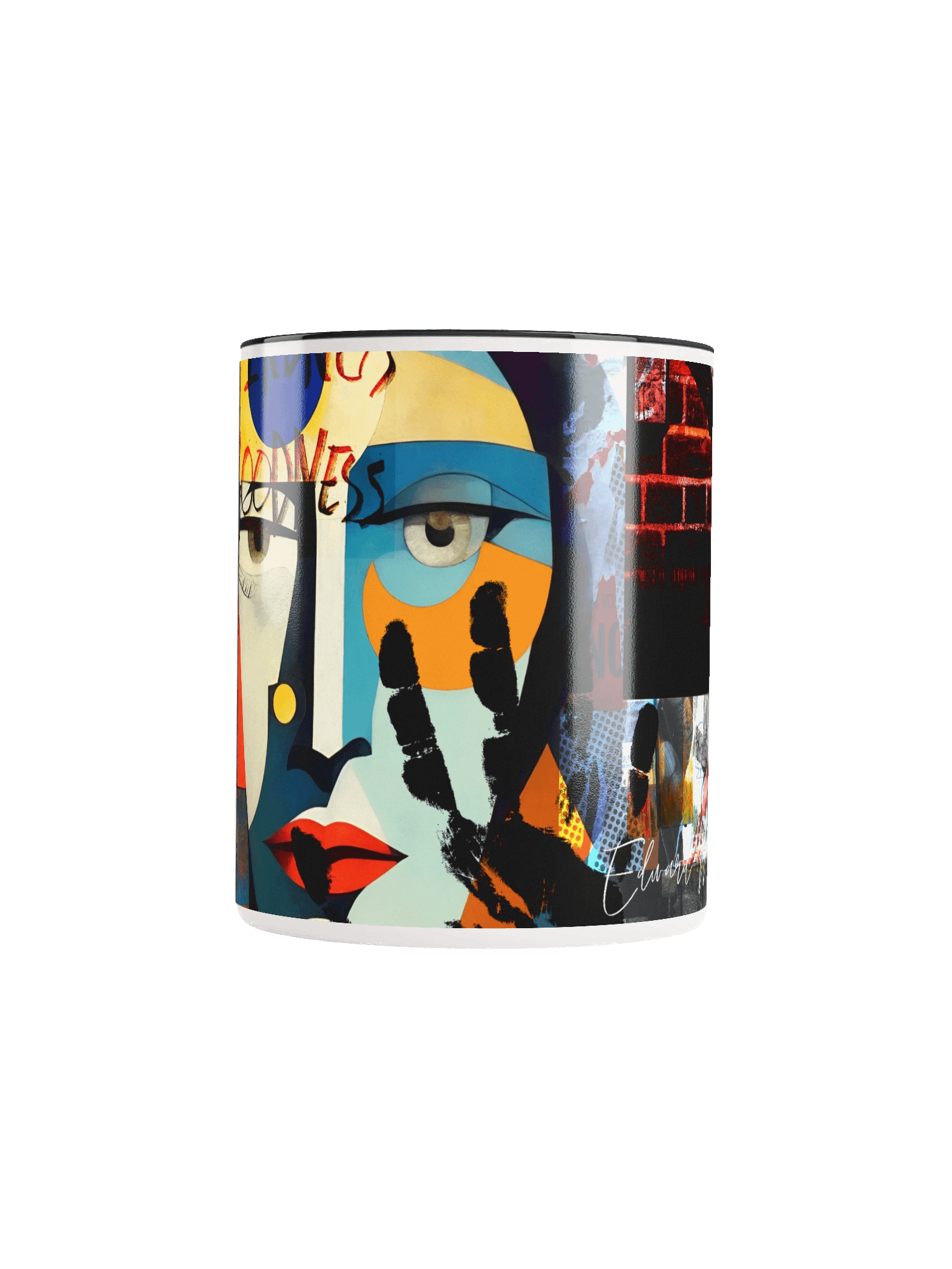 'Live, Work, Create' by Edward Martin Ceramic Mug product image (63)