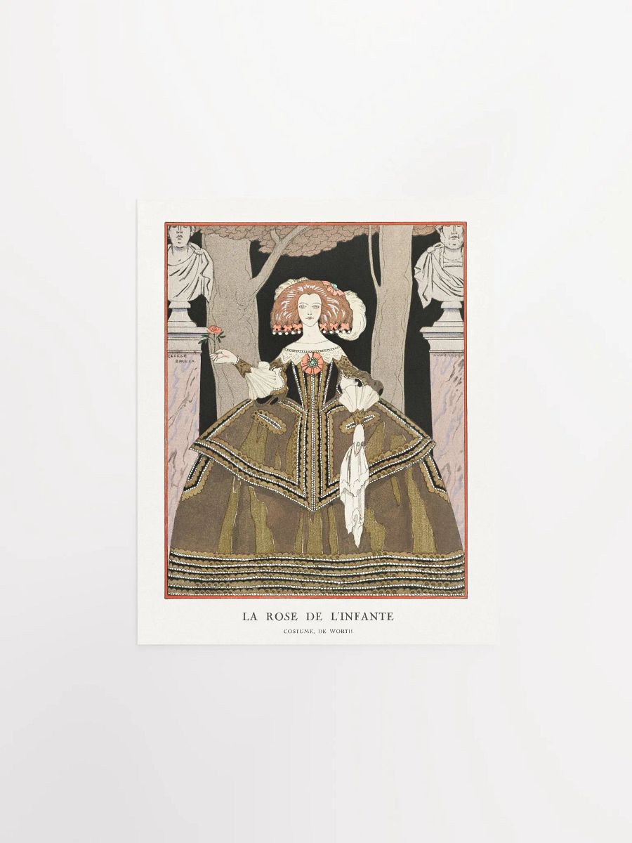 La rose de l’infante ; Costume, de Worth (1924) Vintage Art Print by George Barbier product image (23)
