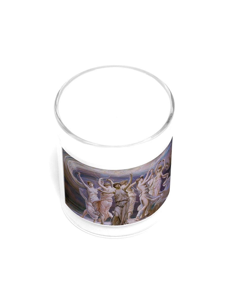 ''The Pleiades'' by Elihu Vedder - Soy Wax Candle In A Clear Glass Jar product image (3)