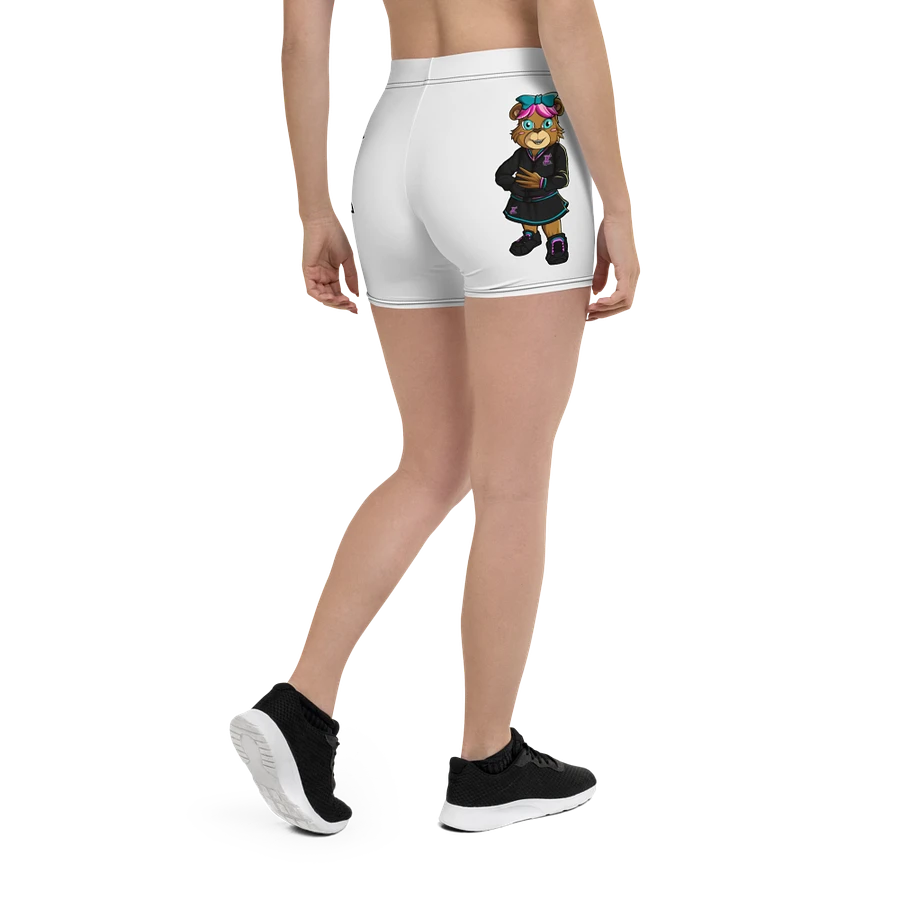 Standing Girl Bear White Shorts product image (1)