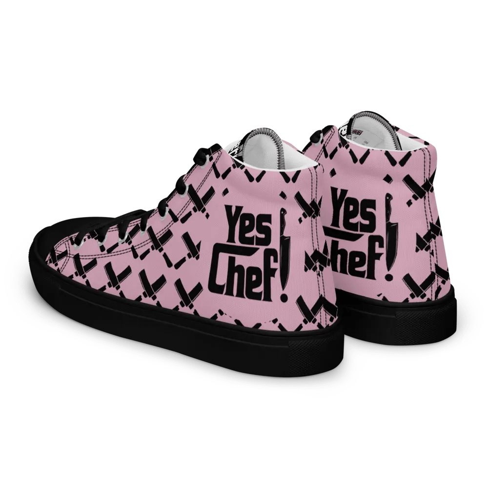 Yes Chef High Top Pink Black/Black Female product image (4)