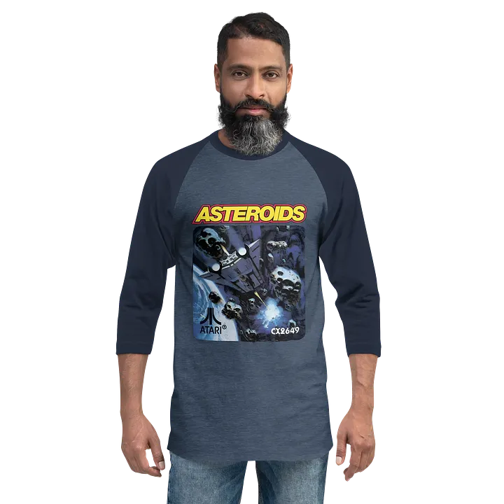 Asteroids Retro Raglan Tee product image (2)