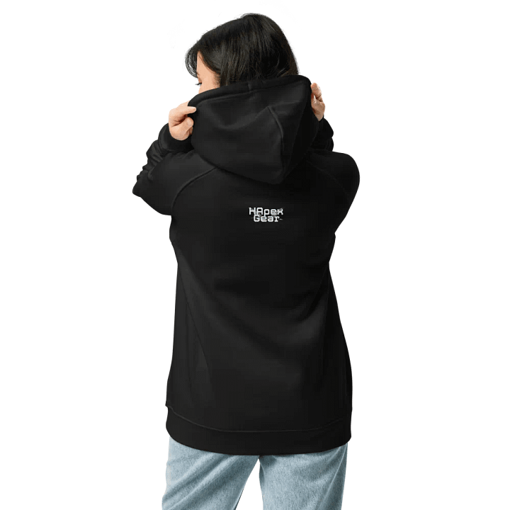 Unisex Eco Raglan Hoodie - Mr I'm Not Important product image (2)