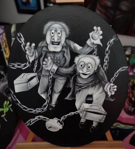 Marley and Marley - will add glow pics later 👻
