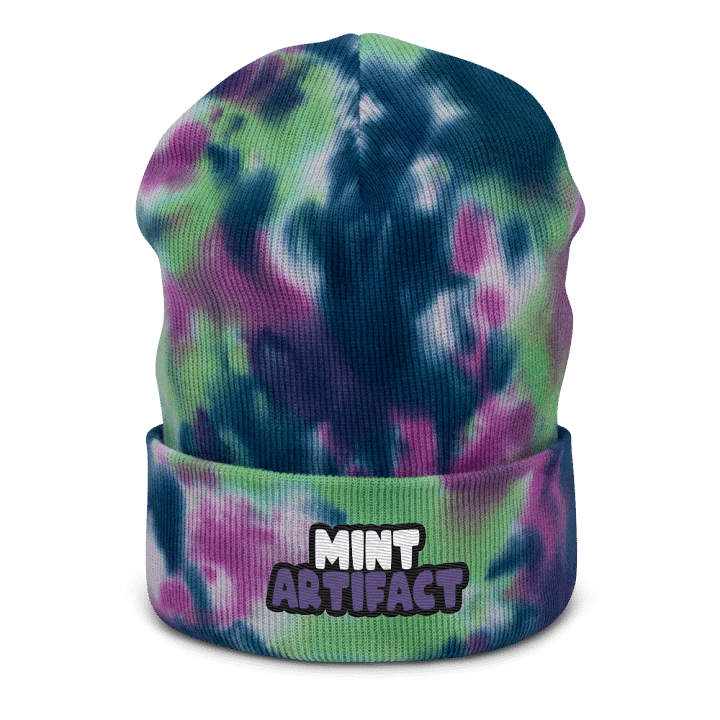 MintArtifact Name Tie Dye Beanie product image (1)