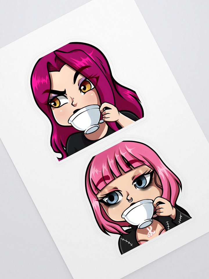 Tab & Kat Sippin Sticker Set product image (1)