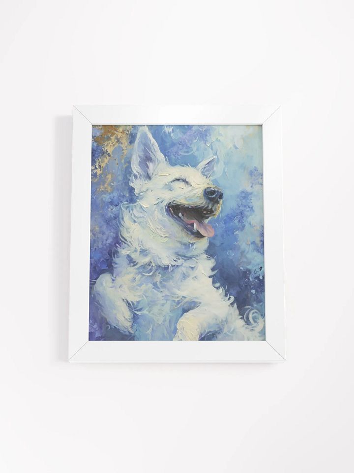 Blissful Canine Joy Framed Poster product image (1)
