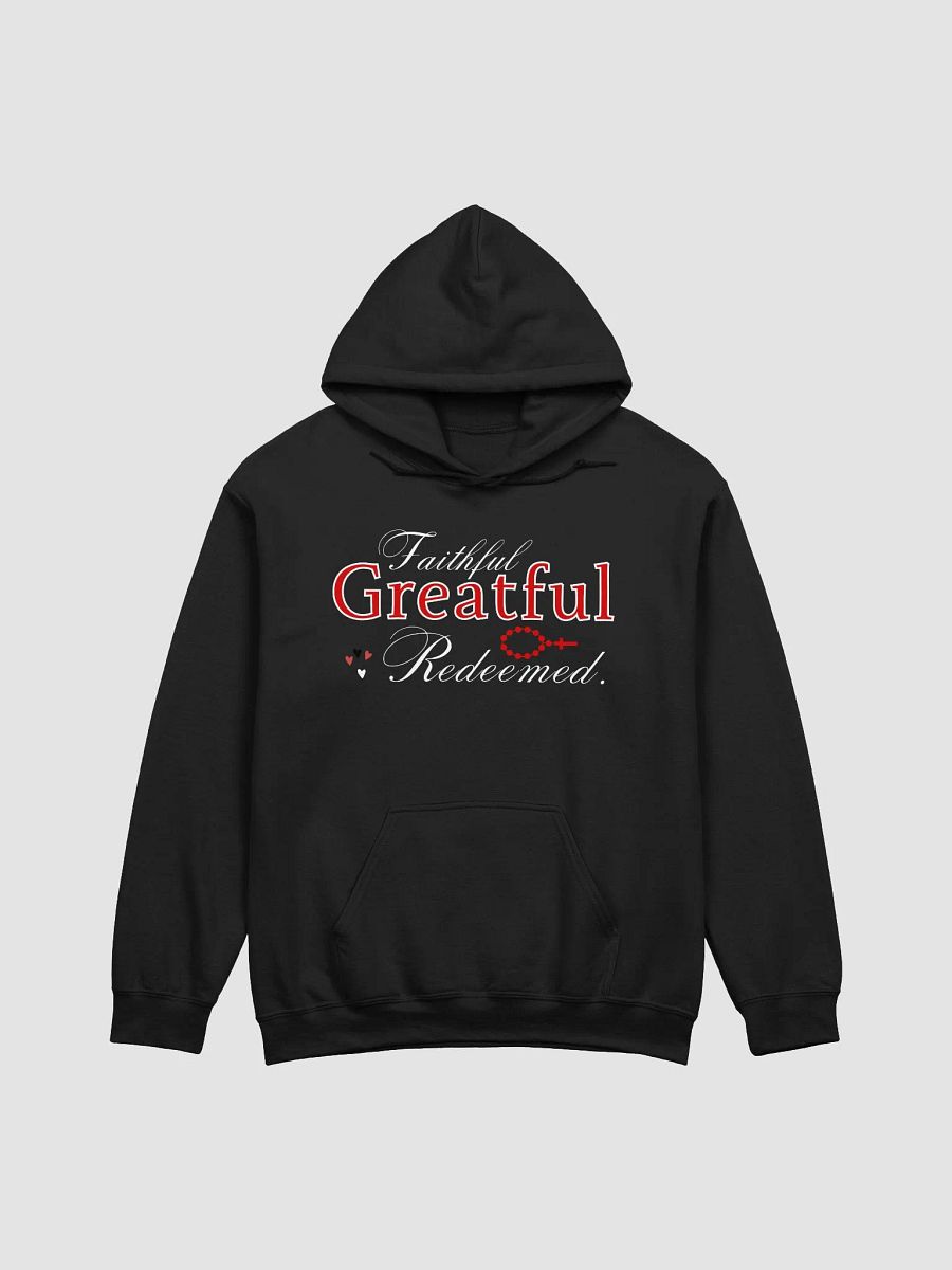 Faithful, Grateful, Redeemed Christian Gildan Hoodie product image (2)