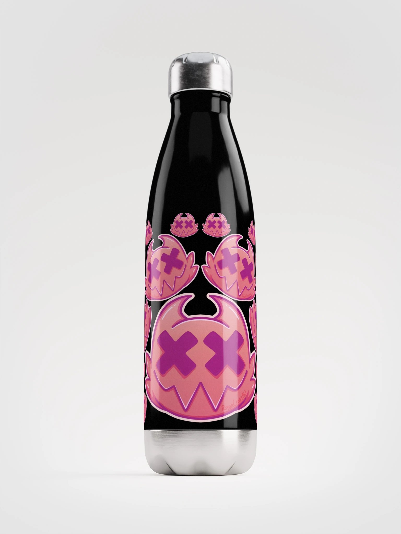 Rage Cat Stainless Steel Water Bottle product image (1)