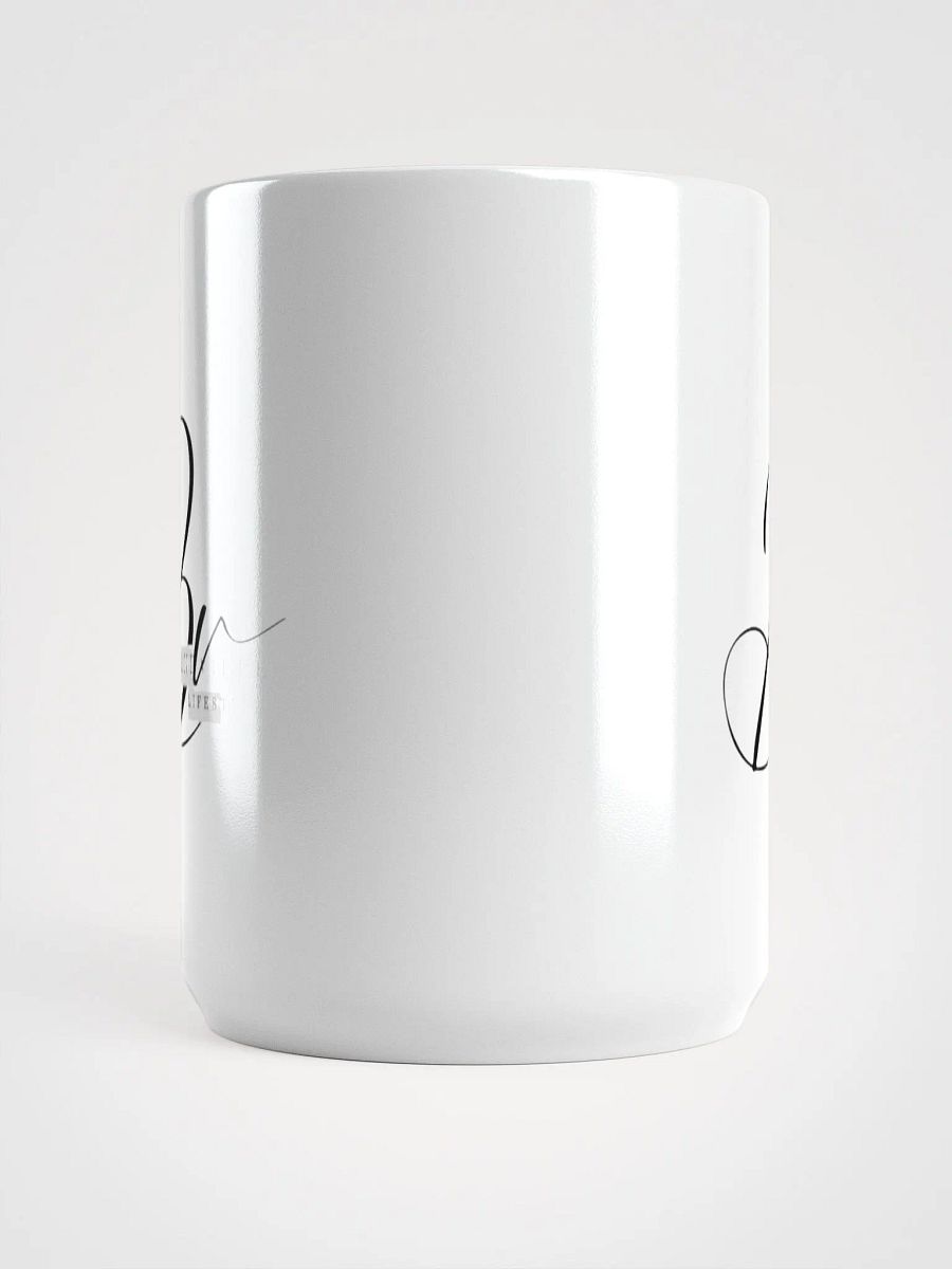 Dynamic Initial White Glossy Mug product image (5)