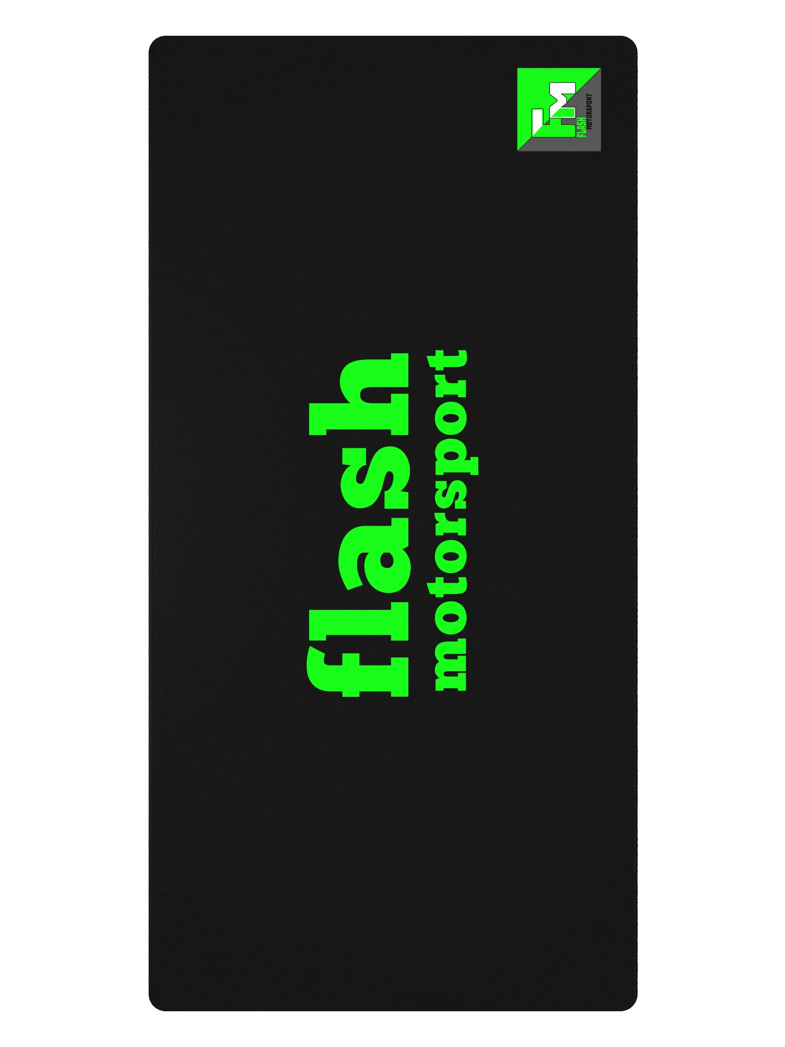 Flash Motorsport (Large Black Mouse Pad) product image (2)