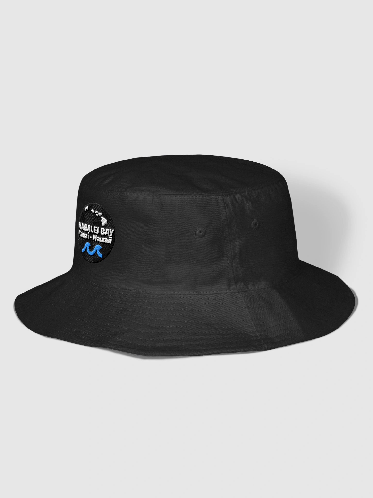 Hanalei Bay Kauai - White Logo - Flexfit Bucket Hat product image (6)