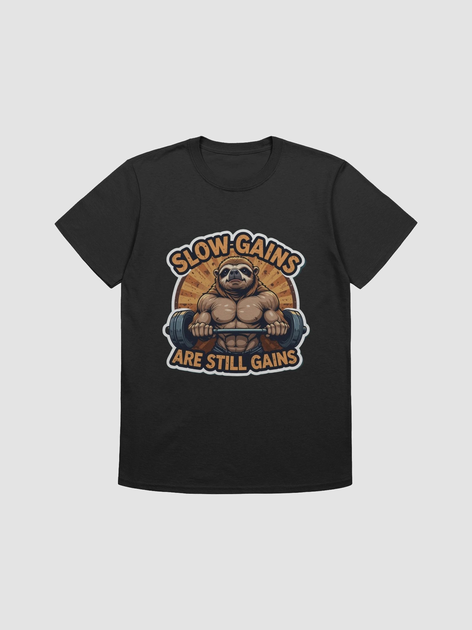 Sloth Gains Unisex Tee product image (1)
